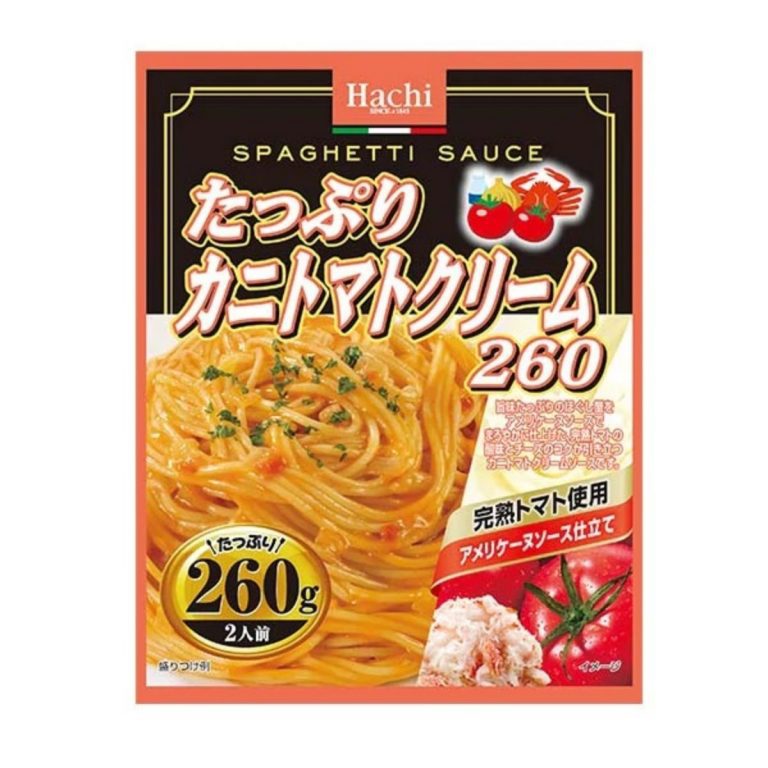 HACHI- Rich Crab Tomato Cream Sauce 260g