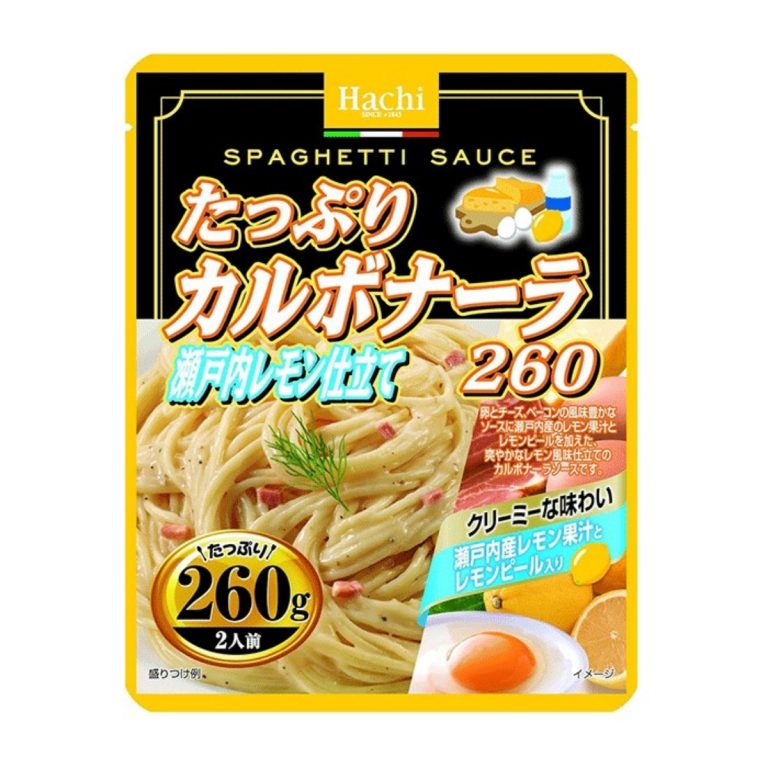 HACHI- Rich Carbonara Setouchi Lemon Style 260g