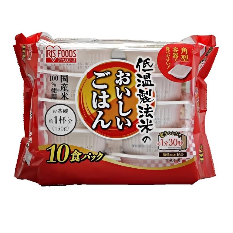 アイリスフーズ- 低温製法米のおいしいごはん国産米100％ 1800g