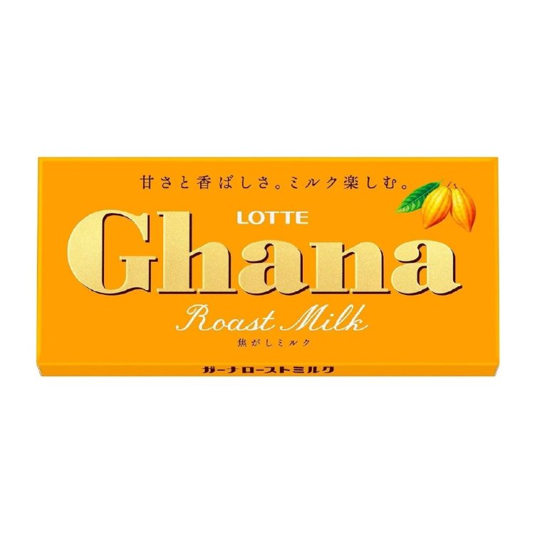 LOTTE- Ghana Roasted Milk 50g