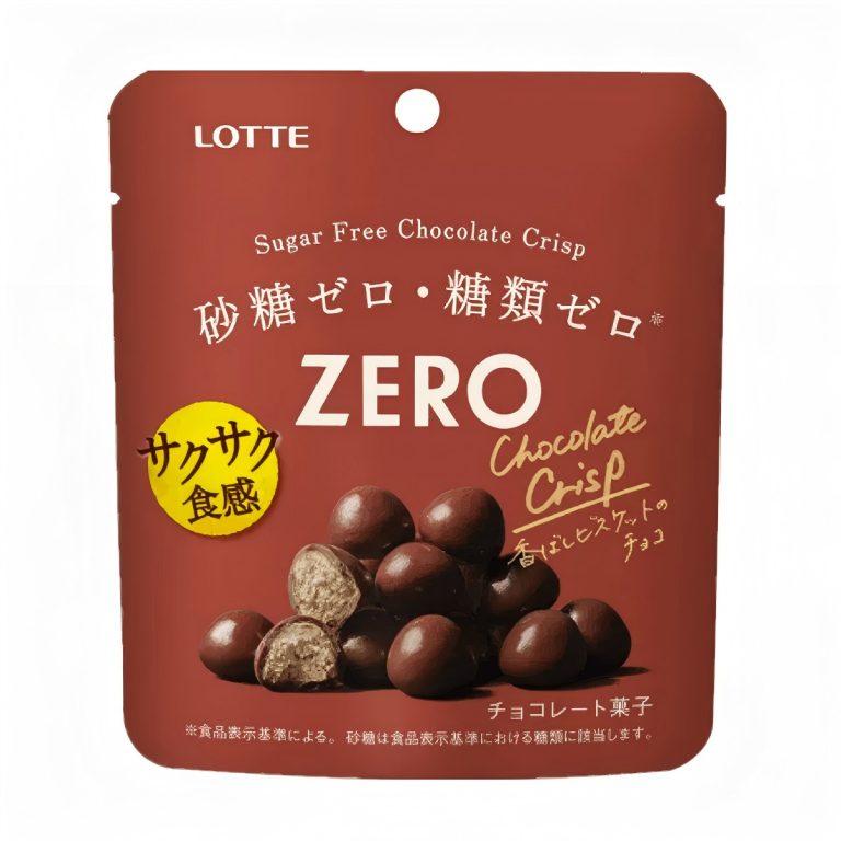 LOTTE- ZERO Sugar-Free Chocolate Crisp 28g