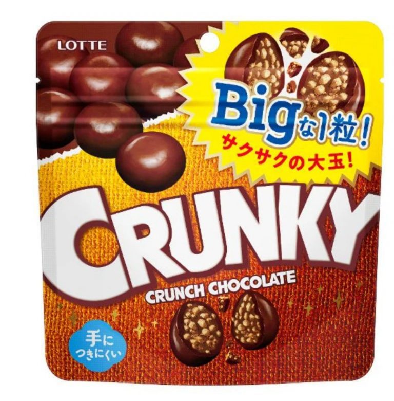 LOTTE- Crunky Big Pouch 72g