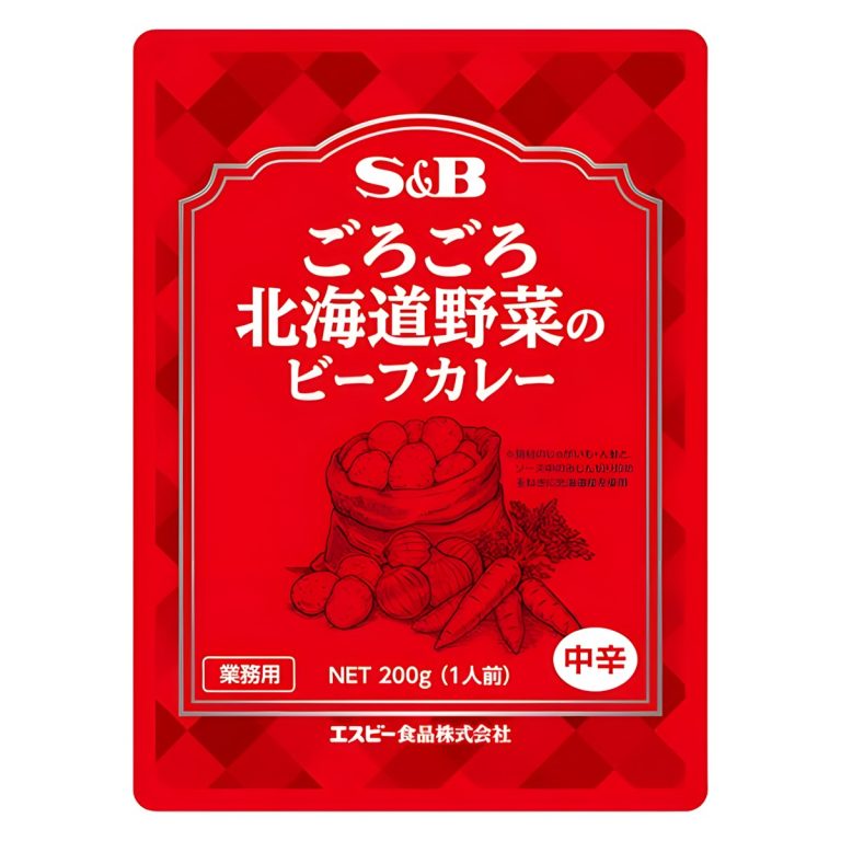 S&B- Chunky Hokkaido Vegetable Beef Curry 200g