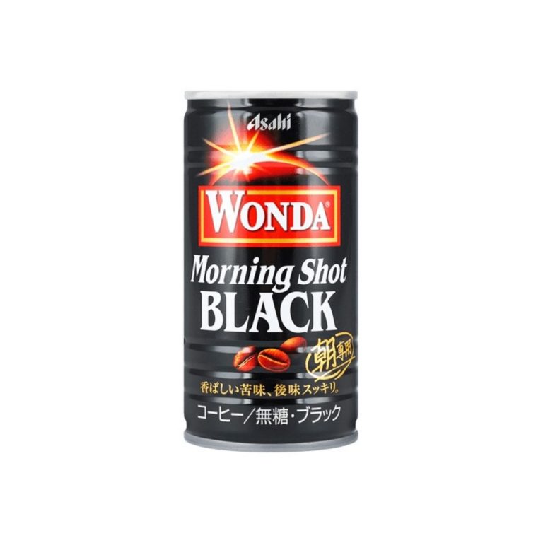 Asahi- Wonder Morning Shot Black - Unsweetened 185g