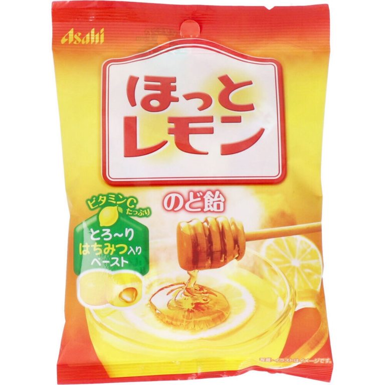 アサヒ- ほっとレモンのど飴 80g