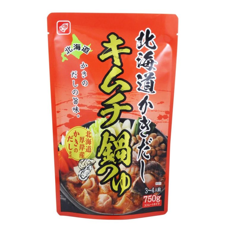 ベル食品- 北海道かきだしキムチ鍋つゆ 750g