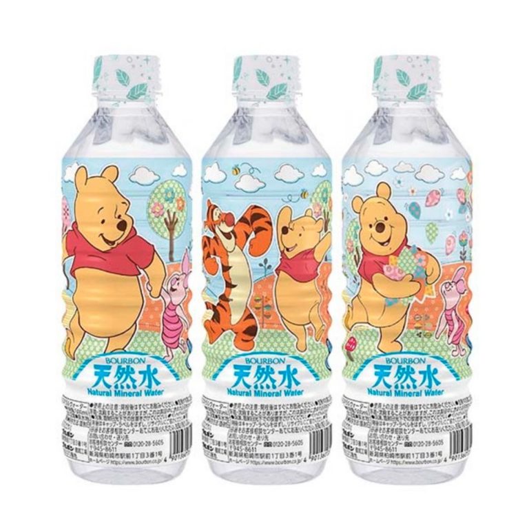 Bourbon- Winnie the Pooh Natural Water PET 500ml
