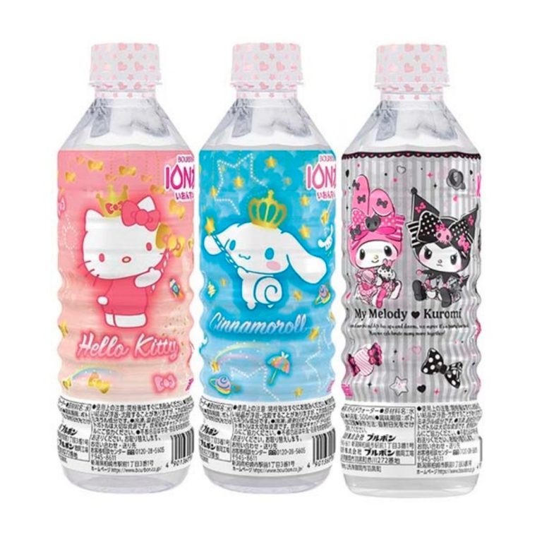 Bourbon- Sanrio Characters Ion Water PET 500ml