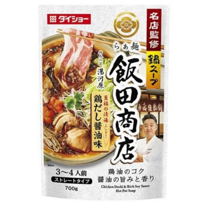 ダイショー- 名店監修鍋飯田商店鶏だし醤油味 700g