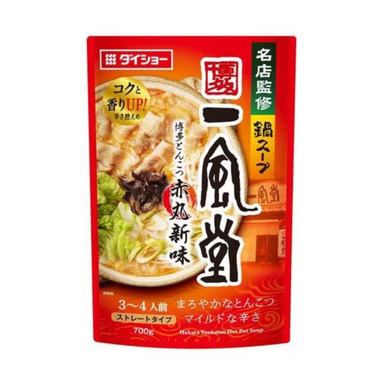 ダイショー- 名店監修鍋一風堂とんこつ赤丸新味Ｒ２３ 700g