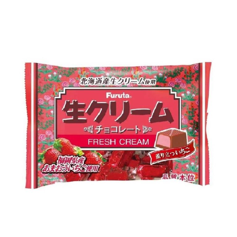 FURUTA- Fresh Cream Chocolate Fragrant Strawberry 124g