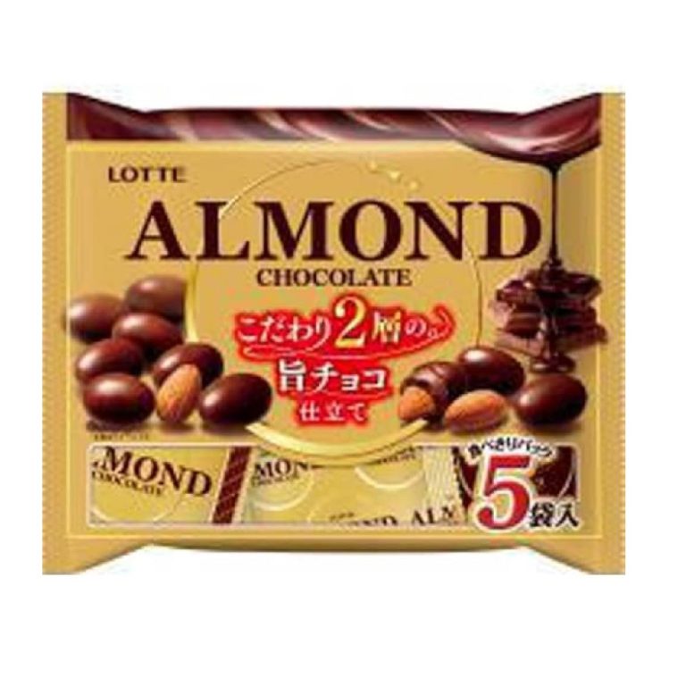 LOTTE- Almond Chocolate Share Pack 97g