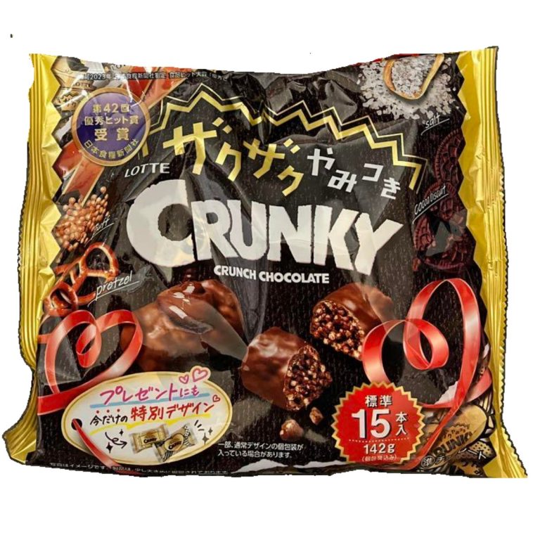 LOTTE- Crunchy Addictive Crunky SP 142g
