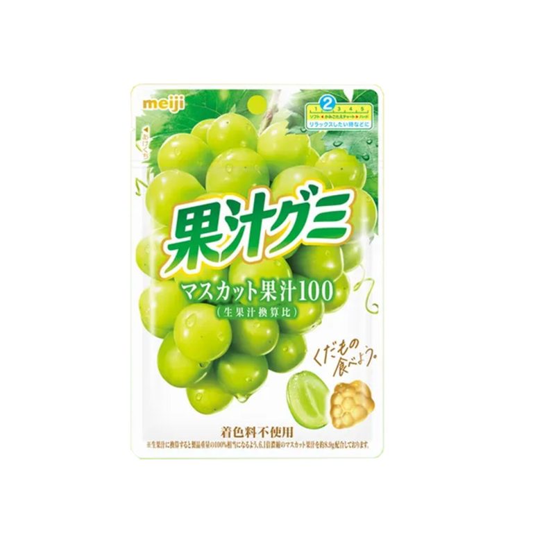 明治- 果汁グミマスカット 54g