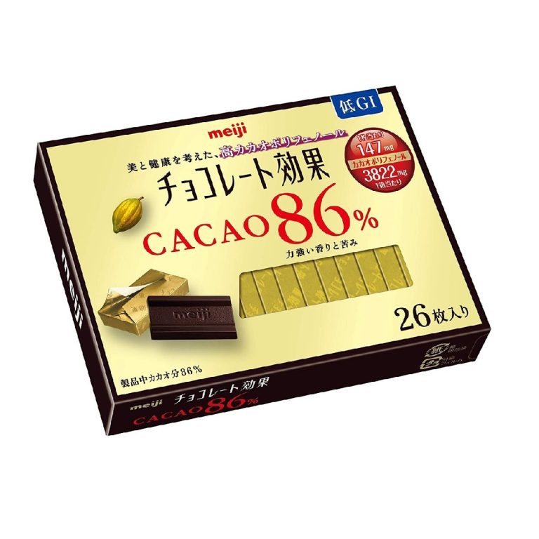 MEIJI- Chocolate Kouka Cacao 86% 26 Pieces 130g