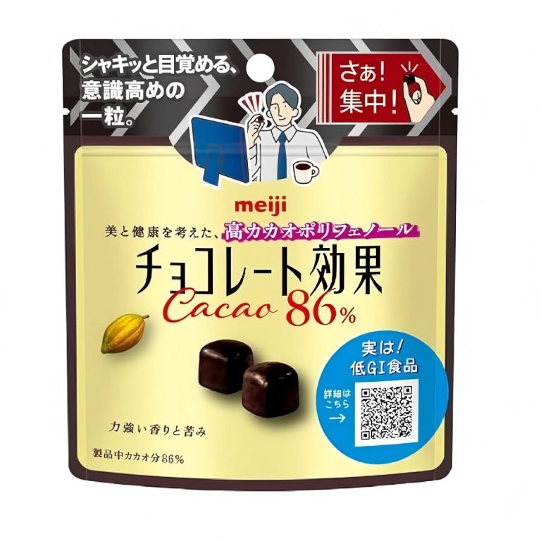 MEIJI- Chocolate Kouka Cacao 86% Pouch 37g