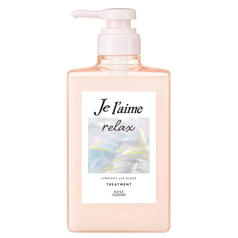 高絲 - JE L'AIME RELAX 午夜修護護髮素 直髮專用 & 大瓶裝