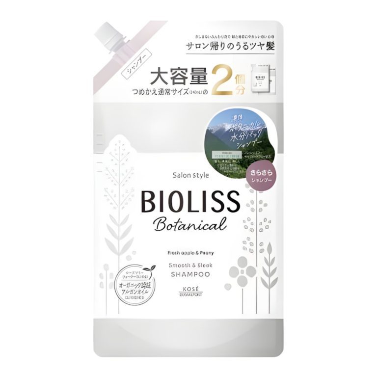高絲- SS Bioliss Botanical 洗髮精 柔順亮澤 補充包大容量