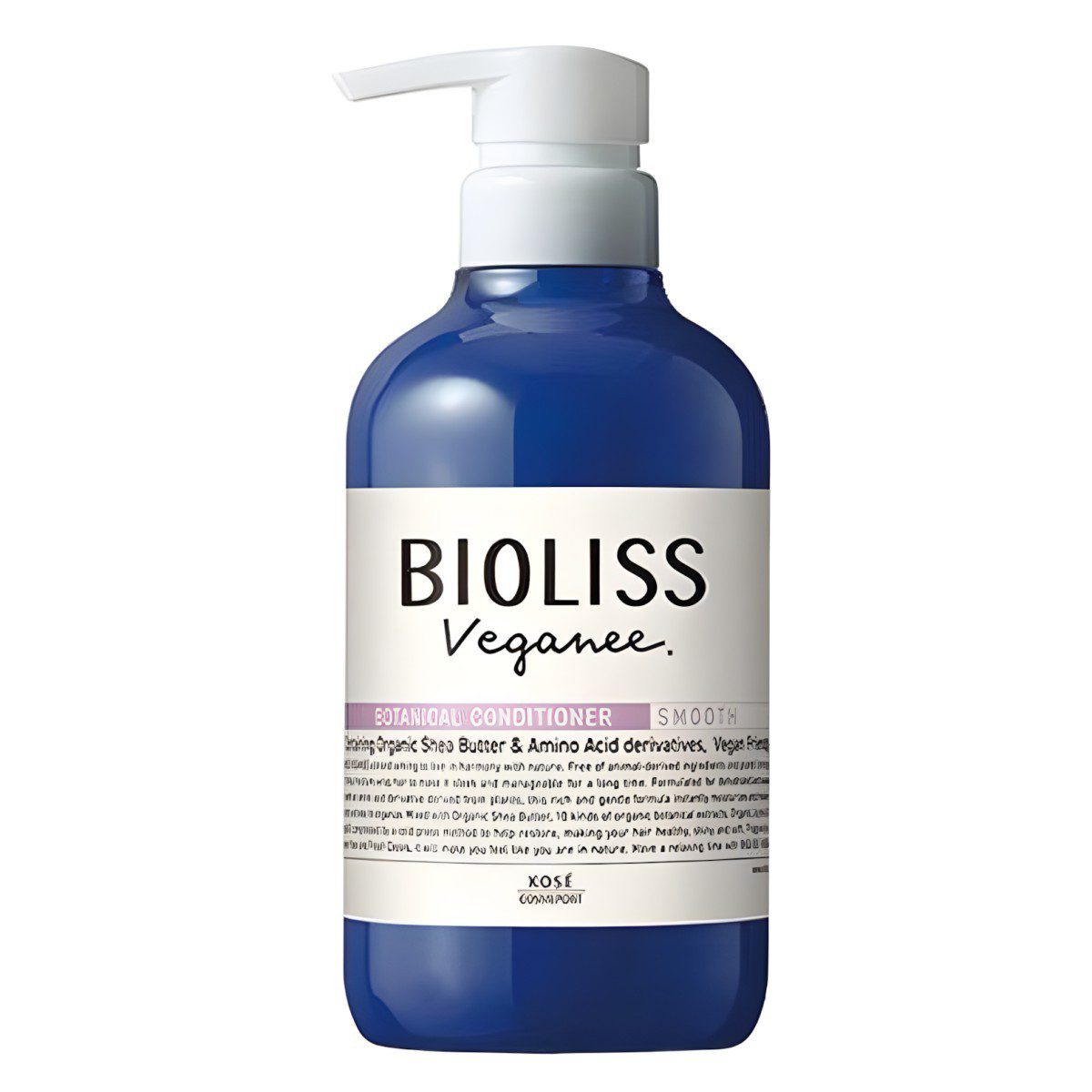 KOSÉ- SALON STYLE BIOLISS VEGANY BOTANICAL HAIR CONDITIONER SMOOTH BOTTLE