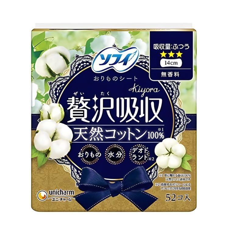 Arifit- Premium pantyliner – Natural Cotton (52 pcs)