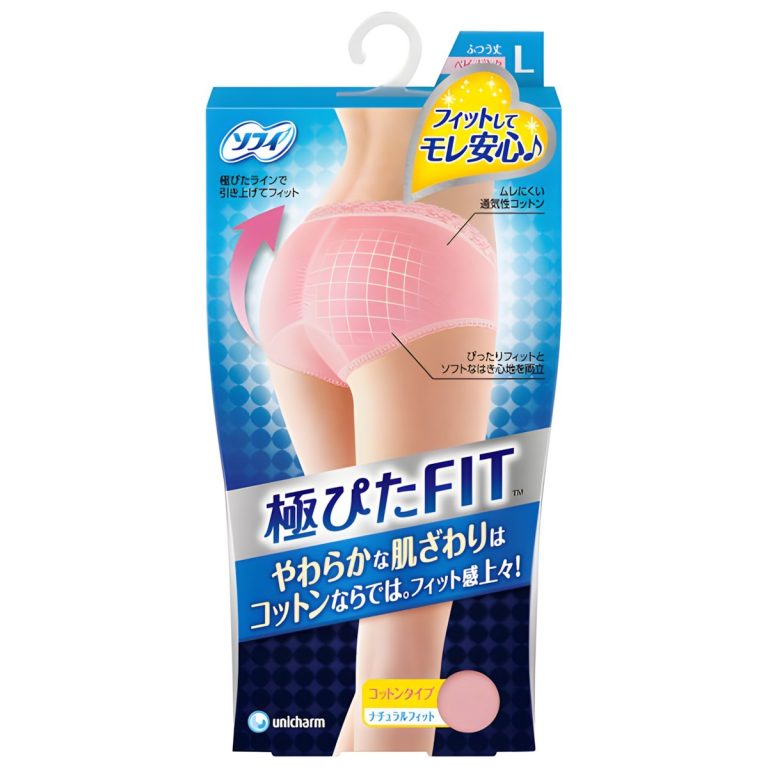 ソフィ- 極ぴたFIT ナチュラルフィット L ベビーピンク