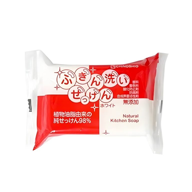 地之鹽社- 抹布清洗肥皂 白色 120G