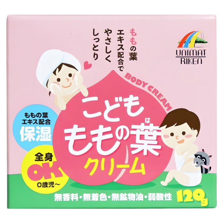 UNIMAT RIKEN- 儿童 桃子叶护肤霜