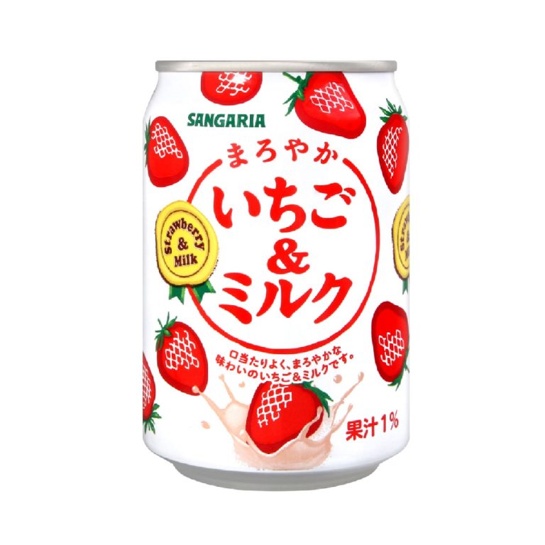 サンガリア- いちご＆ミルク 275g