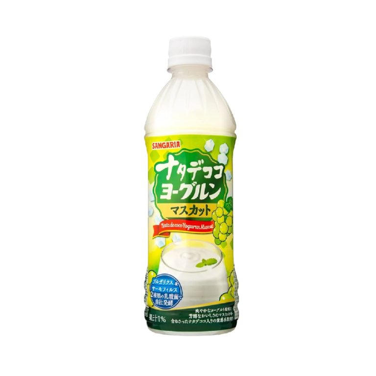 Sangaria- Muscat Nata de Coco Yogurt Soda 500ml