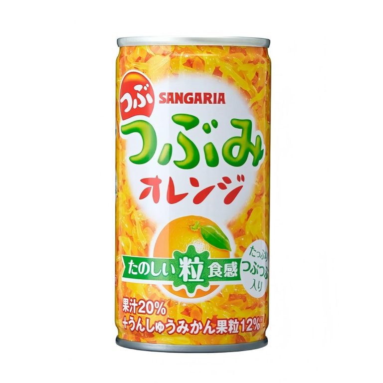 サンガリア- つぶみオレンジ 190g