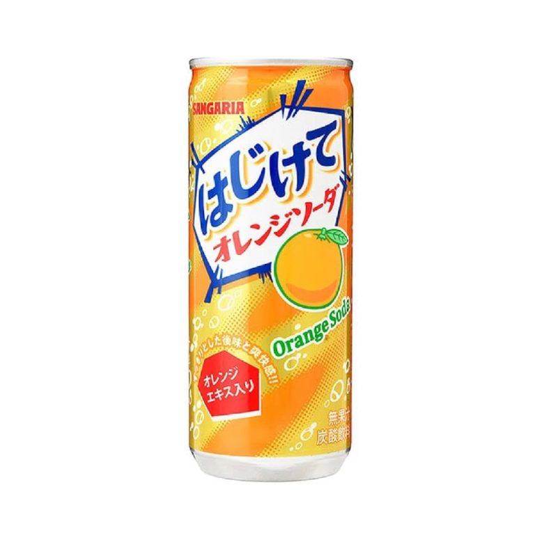 サンガリア- はじけてオレンジソーダ 250g