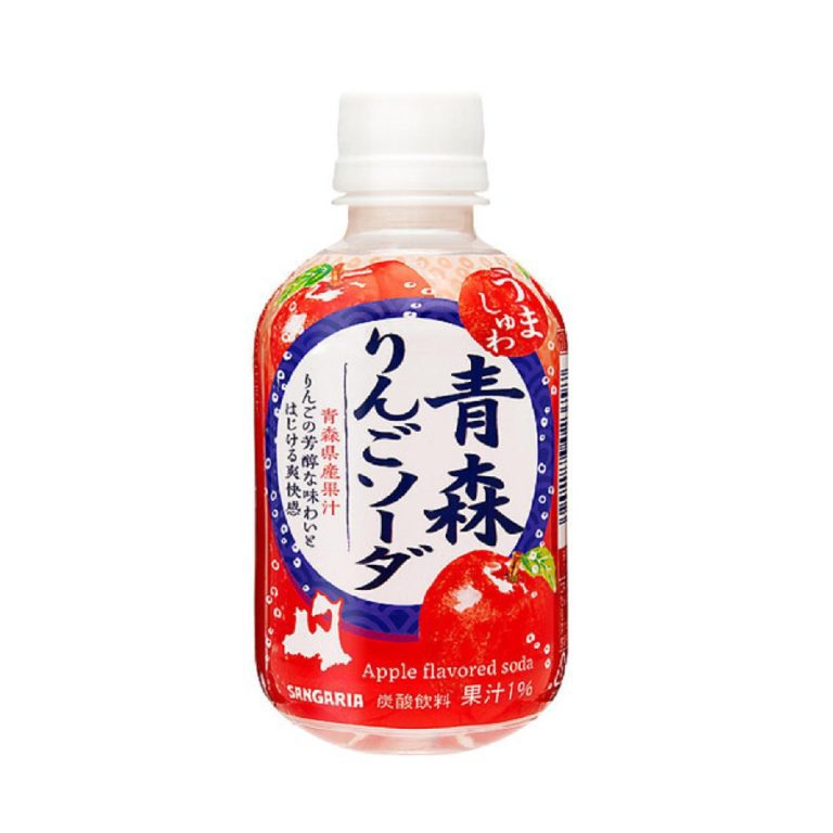 サンガリア- うましゅわ青森りんごソーダ 265ml