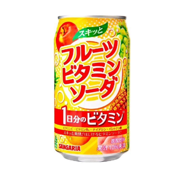 Sangaria- Refreshing Fruit Vitamin Soda 350g