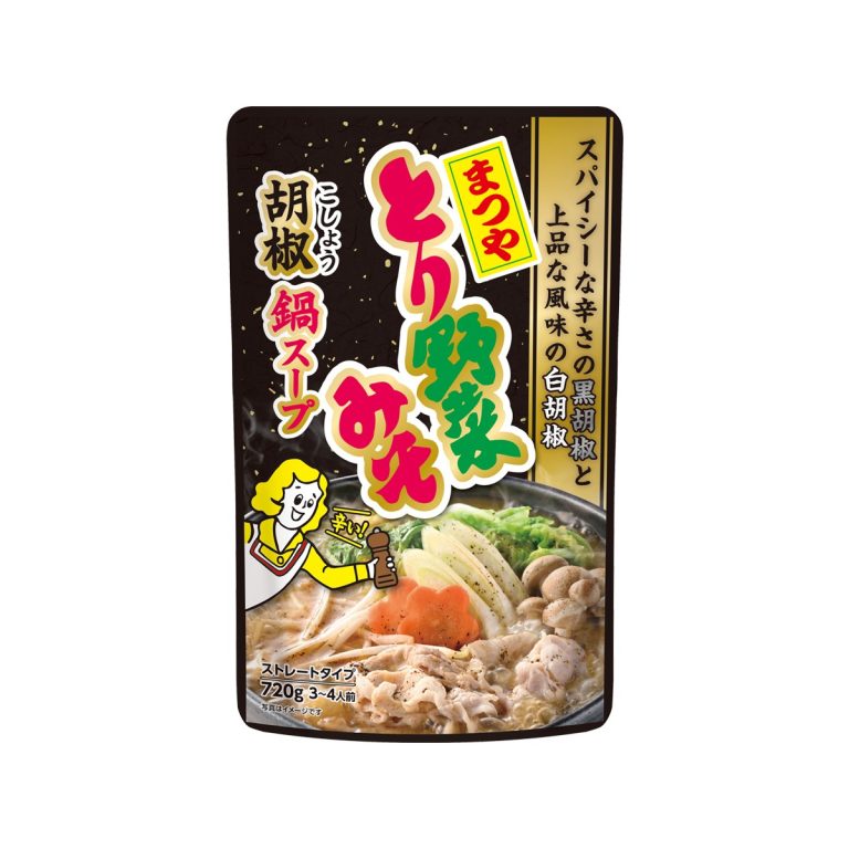 イチビキ- ストレートまつやとり野菜みそ胡椒鍋スープ 720g