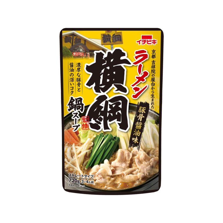イチビキ- ストレートラーメン横綱監修鍋スープ豚骨醤油味 720g