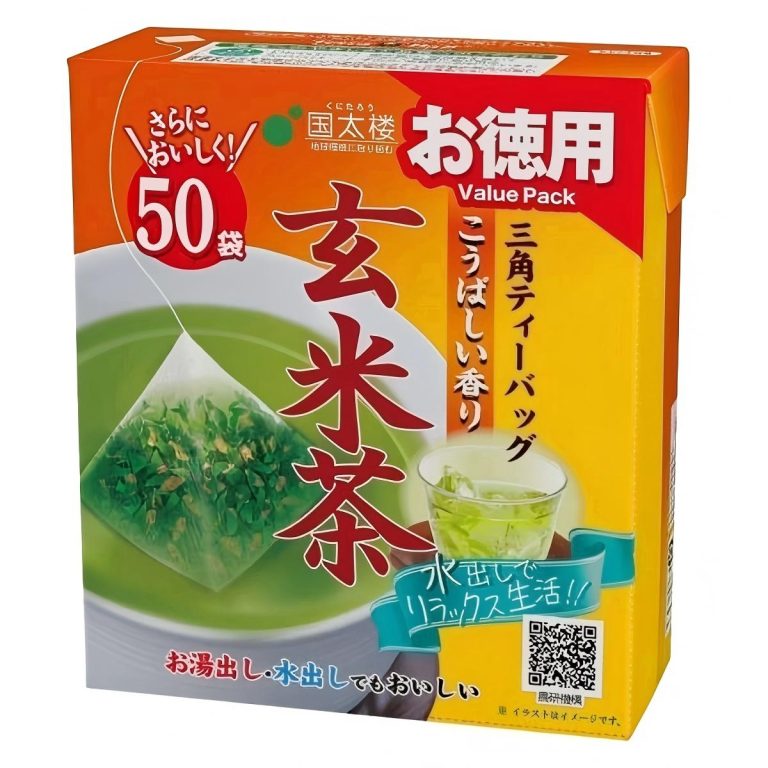 国太楼- 50Pお徳用こうばしい香り玄米茶三角TB 100g