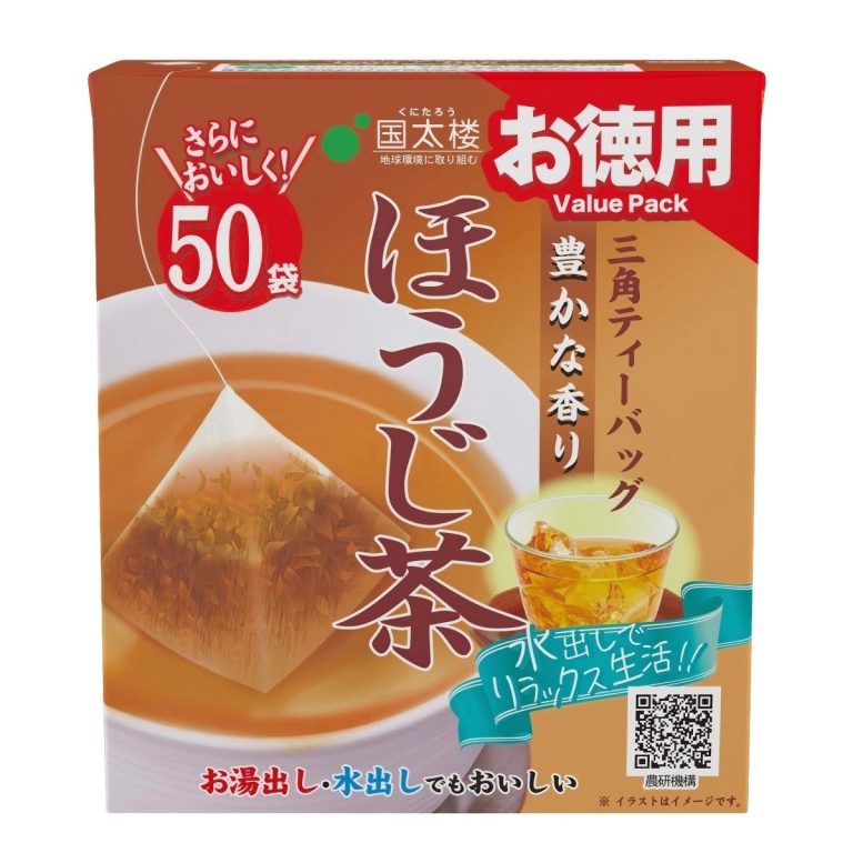 国太楼- 50Pお徳用豊かな香りほうじ茶三角TB 100g