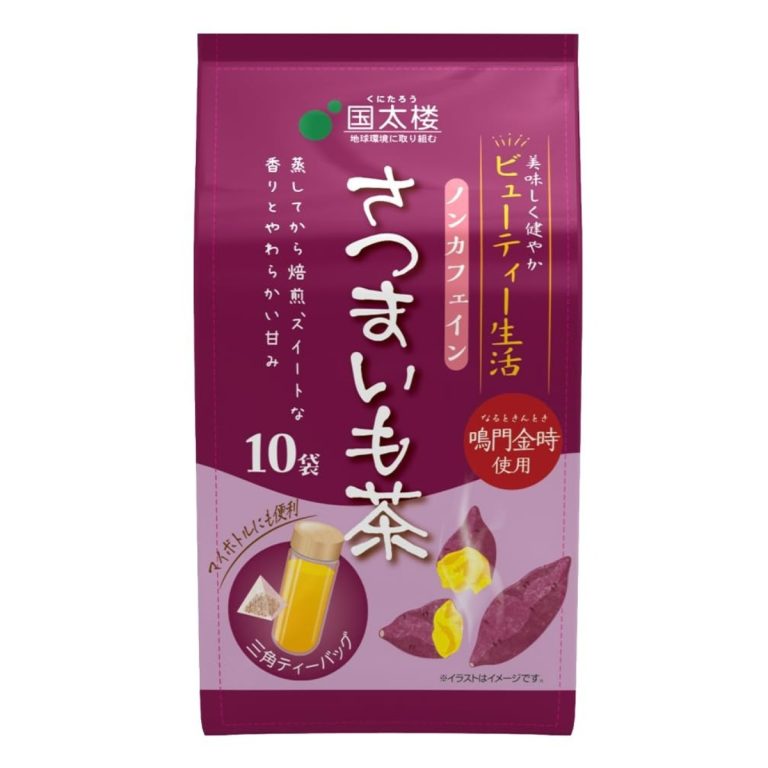 国太楼- 鳴門金時さつまいも茶三角TB10P 30g