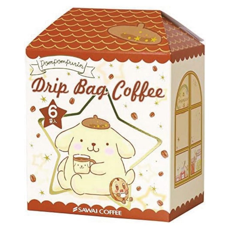 KOOHII- Drip Coffee Bag 6P Pompompurin Rich European Blend 48g