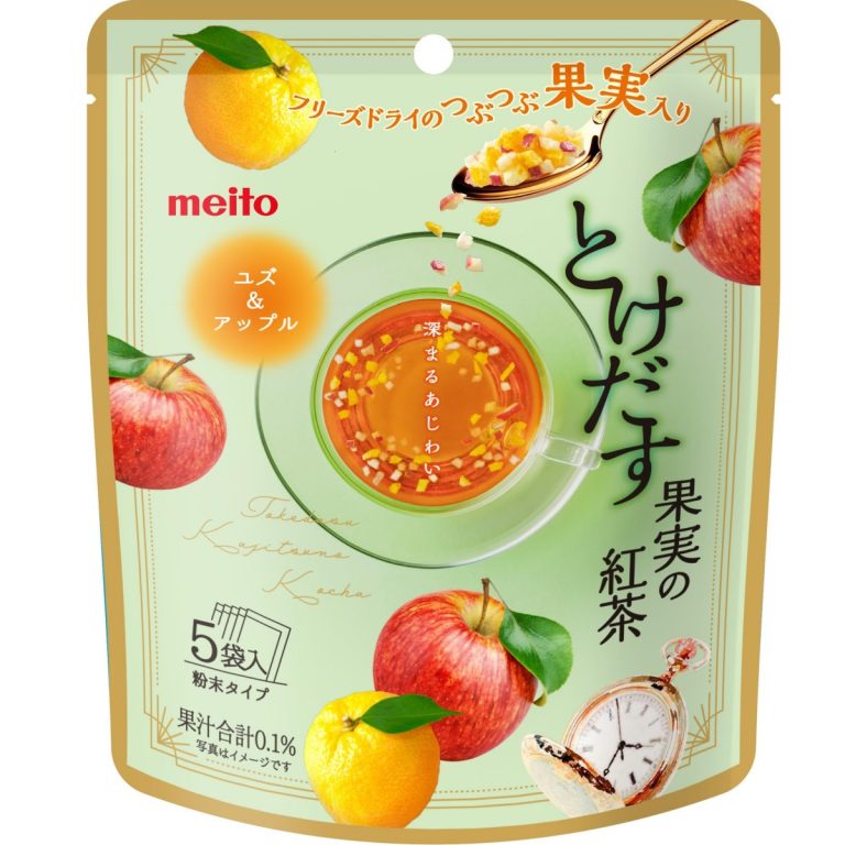 名糖産業- とけだす果実紅茶 ユズ＆アップル 5P
