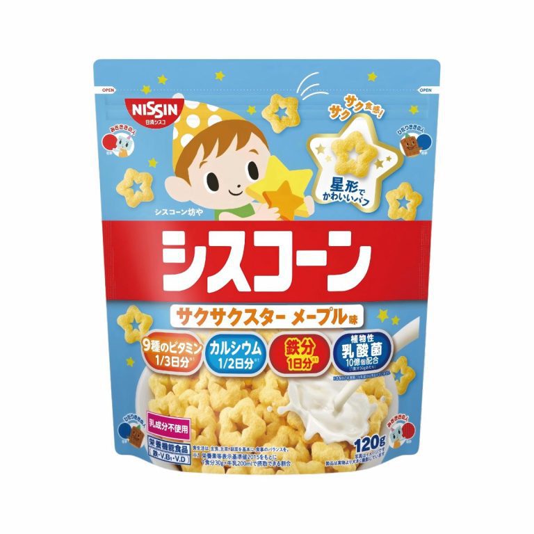 NISSIN- Cisco Corn Crisps Maple Flavor 120g