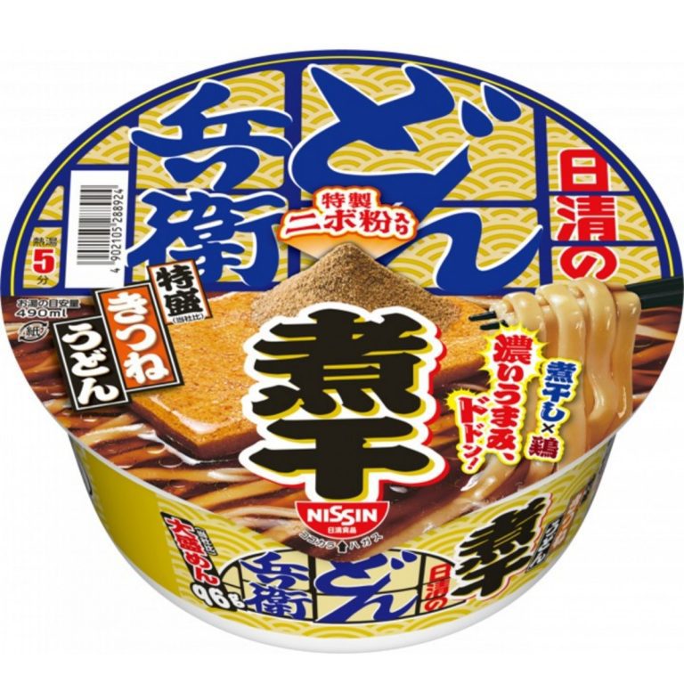 日清- 濃魚介咚兵衛 特盛豆皮烏龍麵 127g