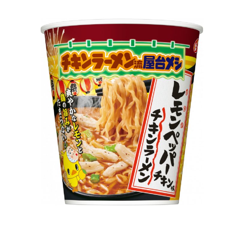 日清- 雞肉拉麵大杯裝 檸檬胡椒雞肉味 90g
