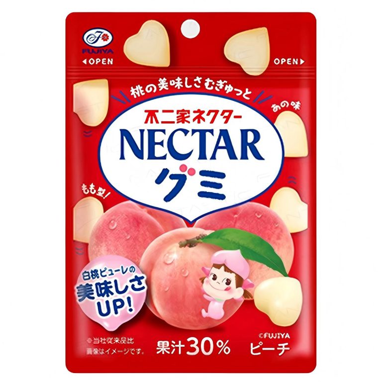 不二家- Necta果汁軟糖（桃子） 52.8g