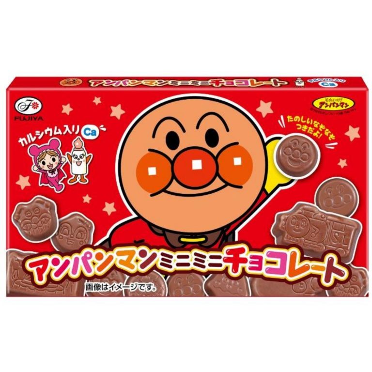 不二家- アンパンマンミニミニチョコレート 57g