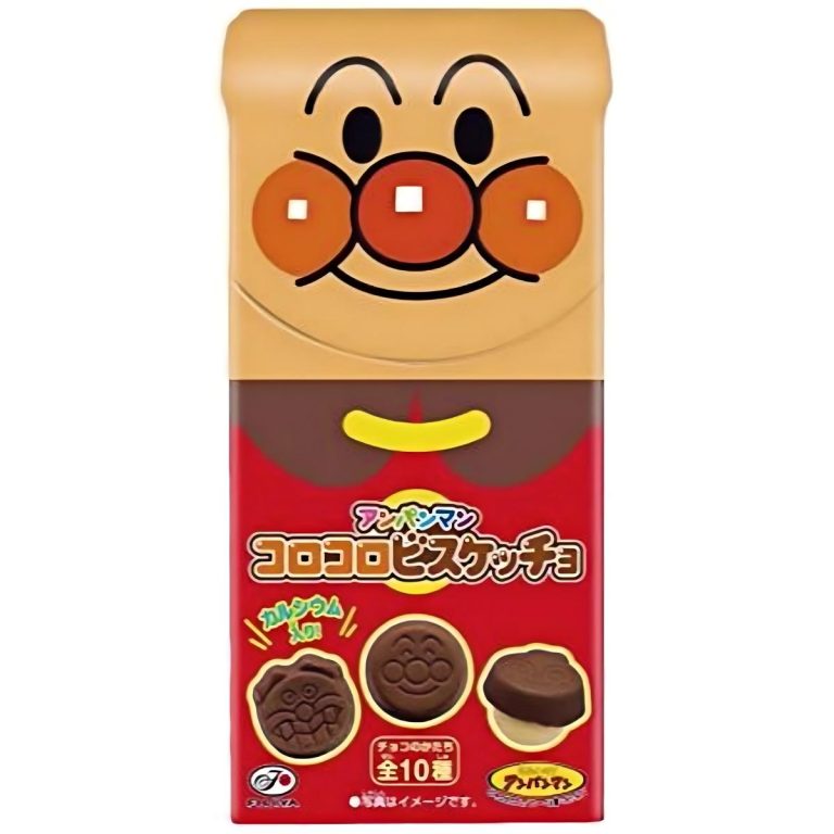 FUJIYA- Anpanman Round Biscuits 49g