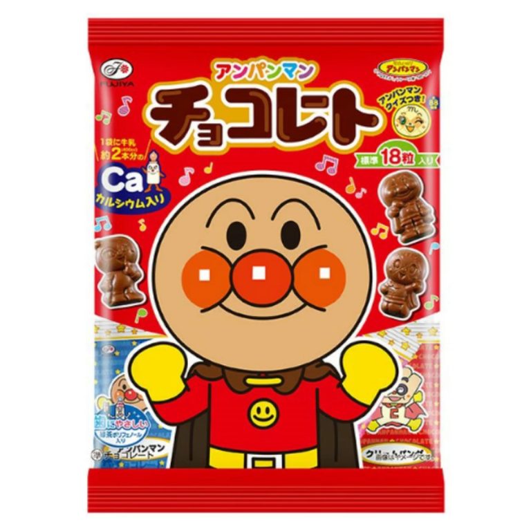 不二家- アンパンマンチョコレート 82g
