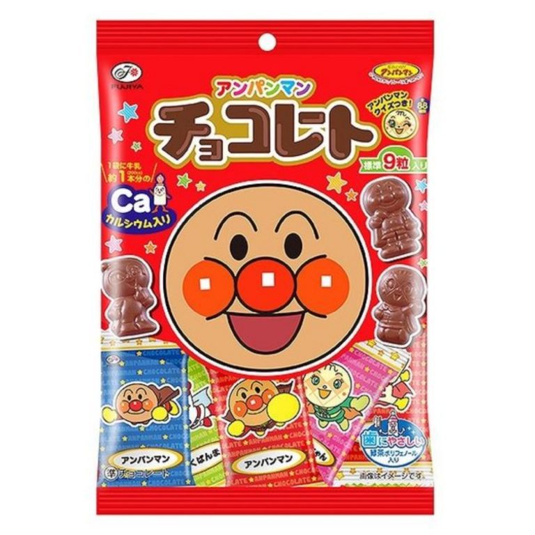 不二家- アンパンマンチョコレート（小袋） 45g