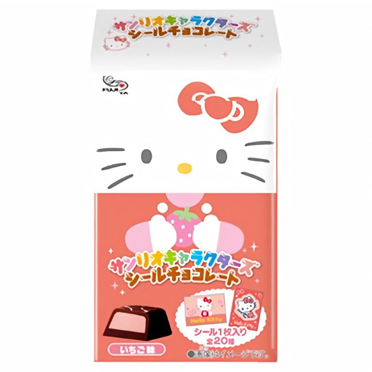 不二家- サンリオキャラクターズシールチョコレート 35g