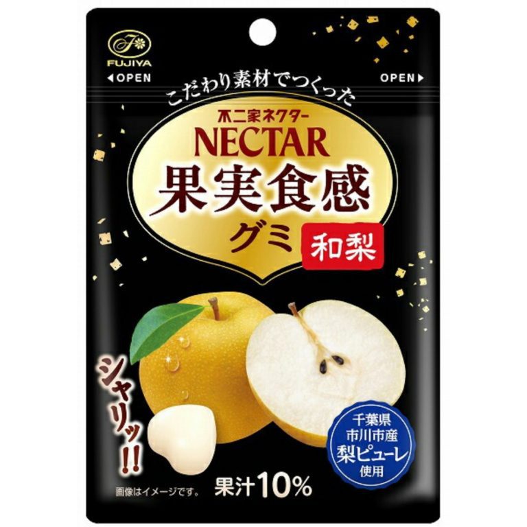 不二家- Necta果汁軟糖水果口感（和梨） 52.8g